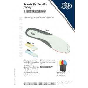 Стелька HAIX insole PerfectFit Safety wide (901454W)